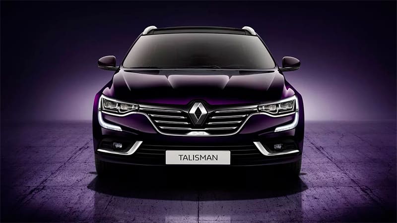 Véhicule Renault Talisman Estate avec tableau de bord connecté disponible dans le garage DV Automobiles en Vendée